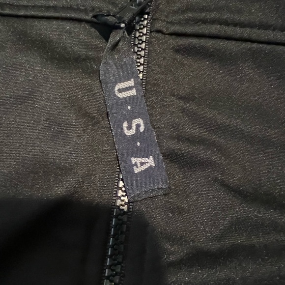 Men’s United States Olympic Committee Team USA Black Jacket Full Zip Size Large - Picture 2 of 6